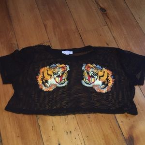 Tiger mesh shirt